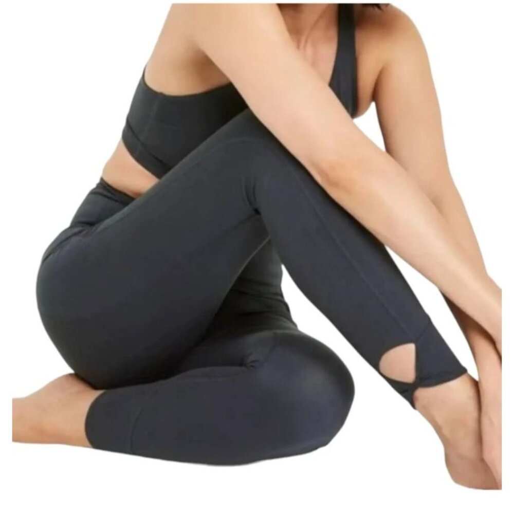 All In Motion Womens Simplicity Legging Size Large High Rise Yoga Workout Gym